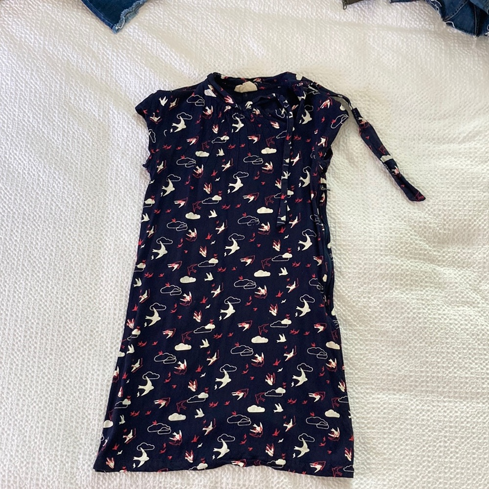 ModCloth Birds-and-Clouds Dress